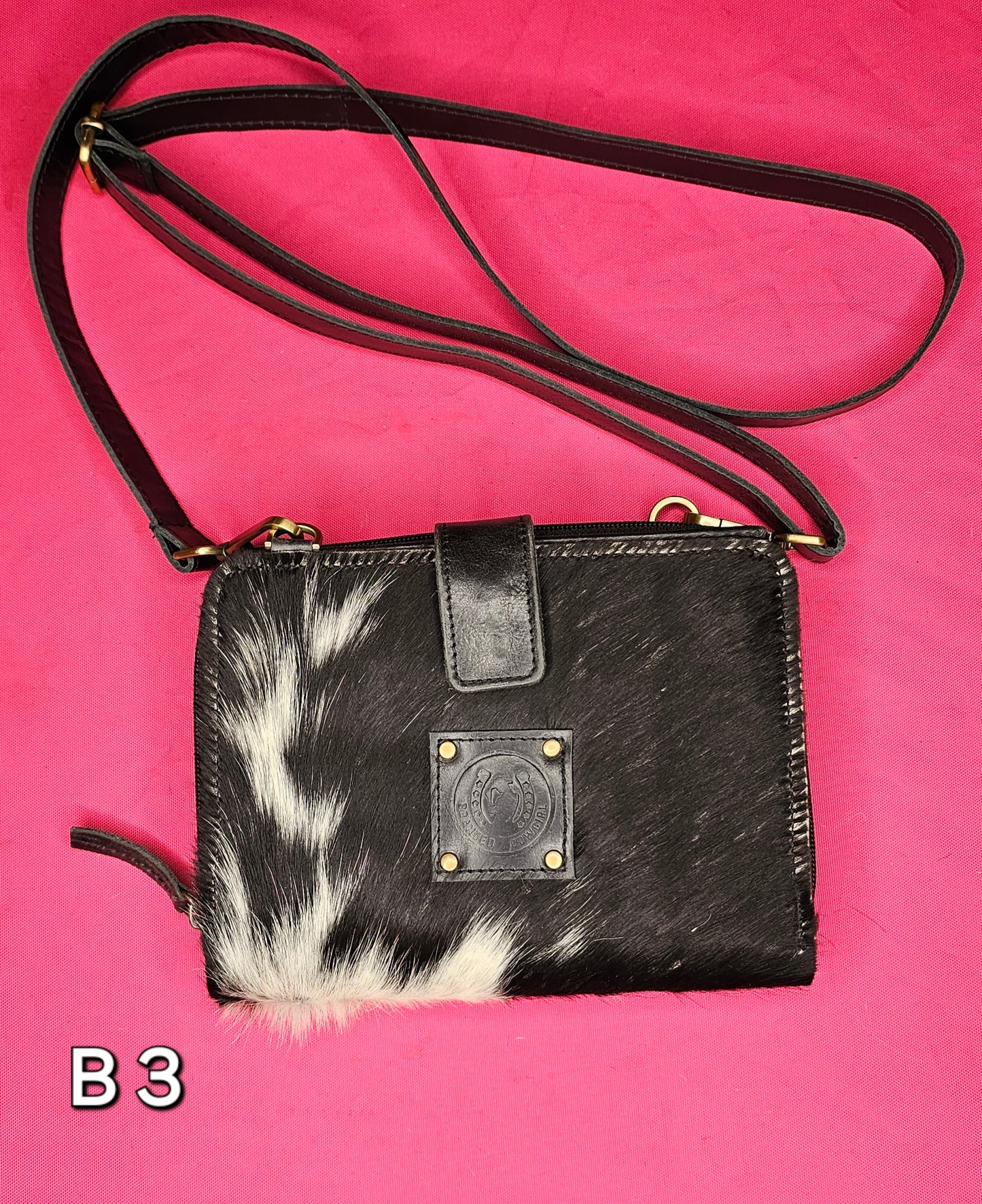 Branded Cowgirl Wallet - Black