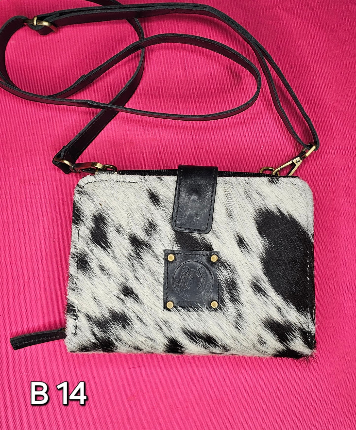 Branded Cowgirl Wallet - Black