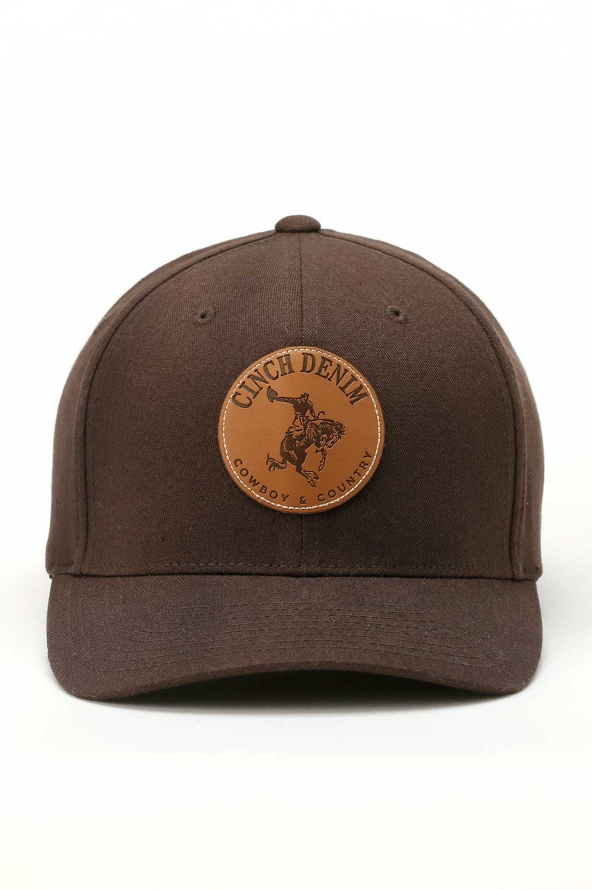 Cinch Mens Brown Cap
