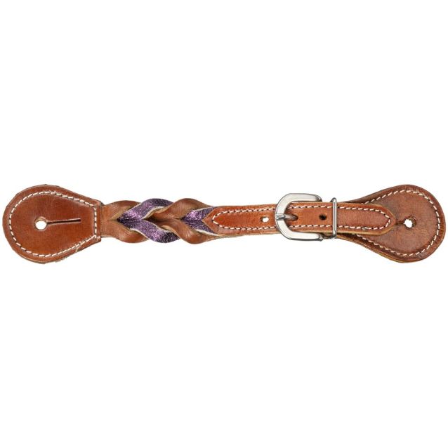 Tough 1 Plaited Spur Straps - 3 colours!