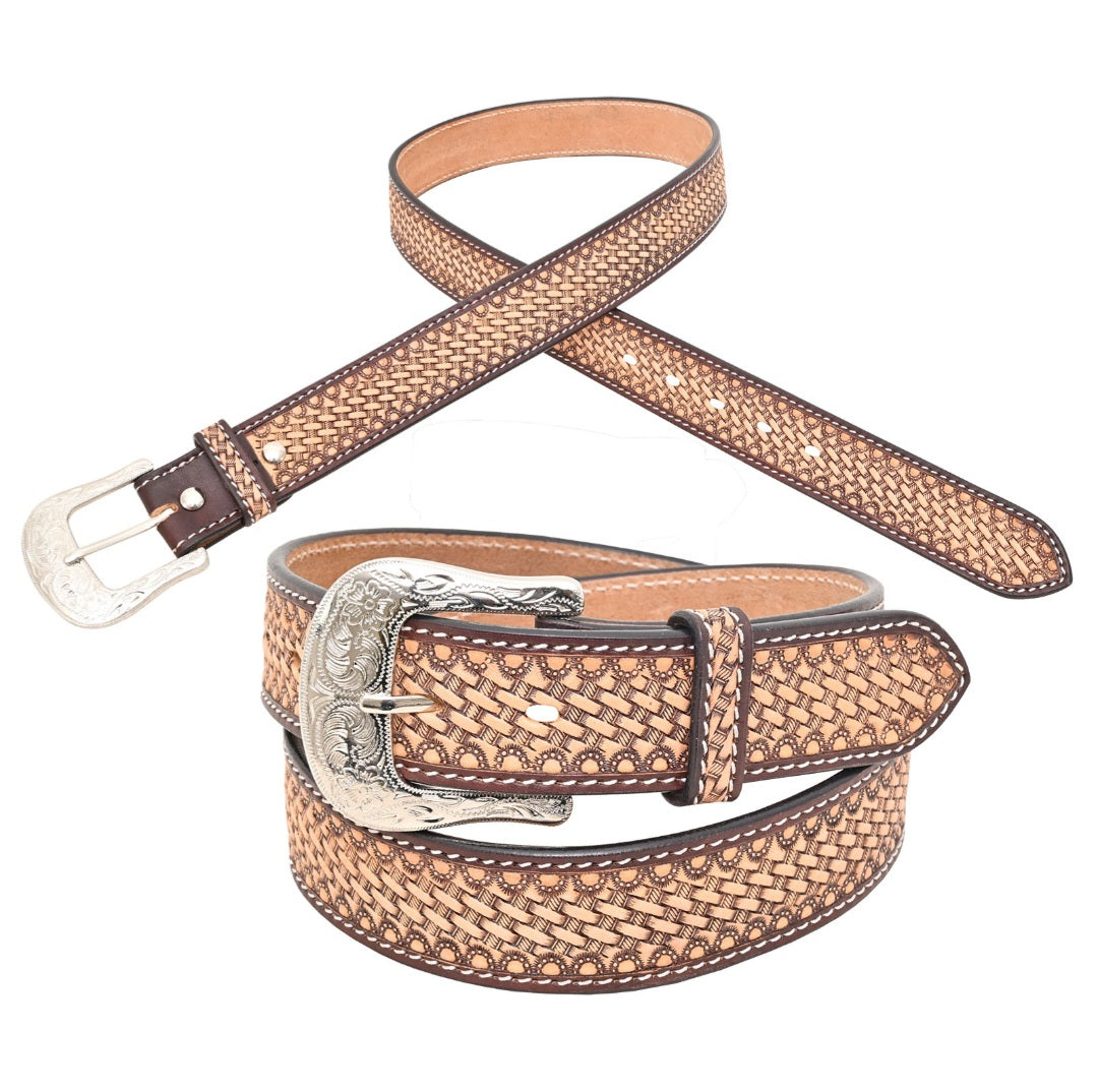 Circle Y Basketweave Belt