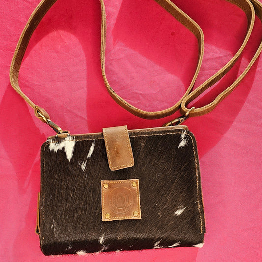 Branded Cowgirl Wallet - Brown