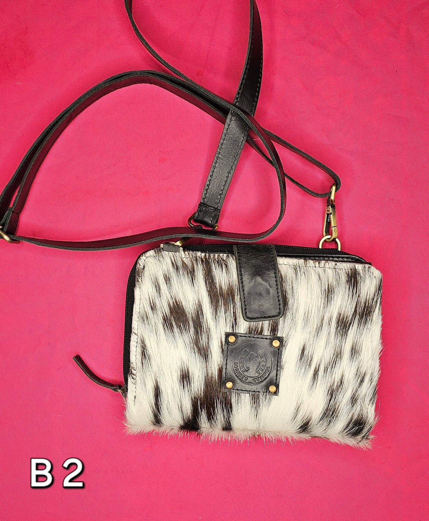 Branded Cowgirl Wallet - Black