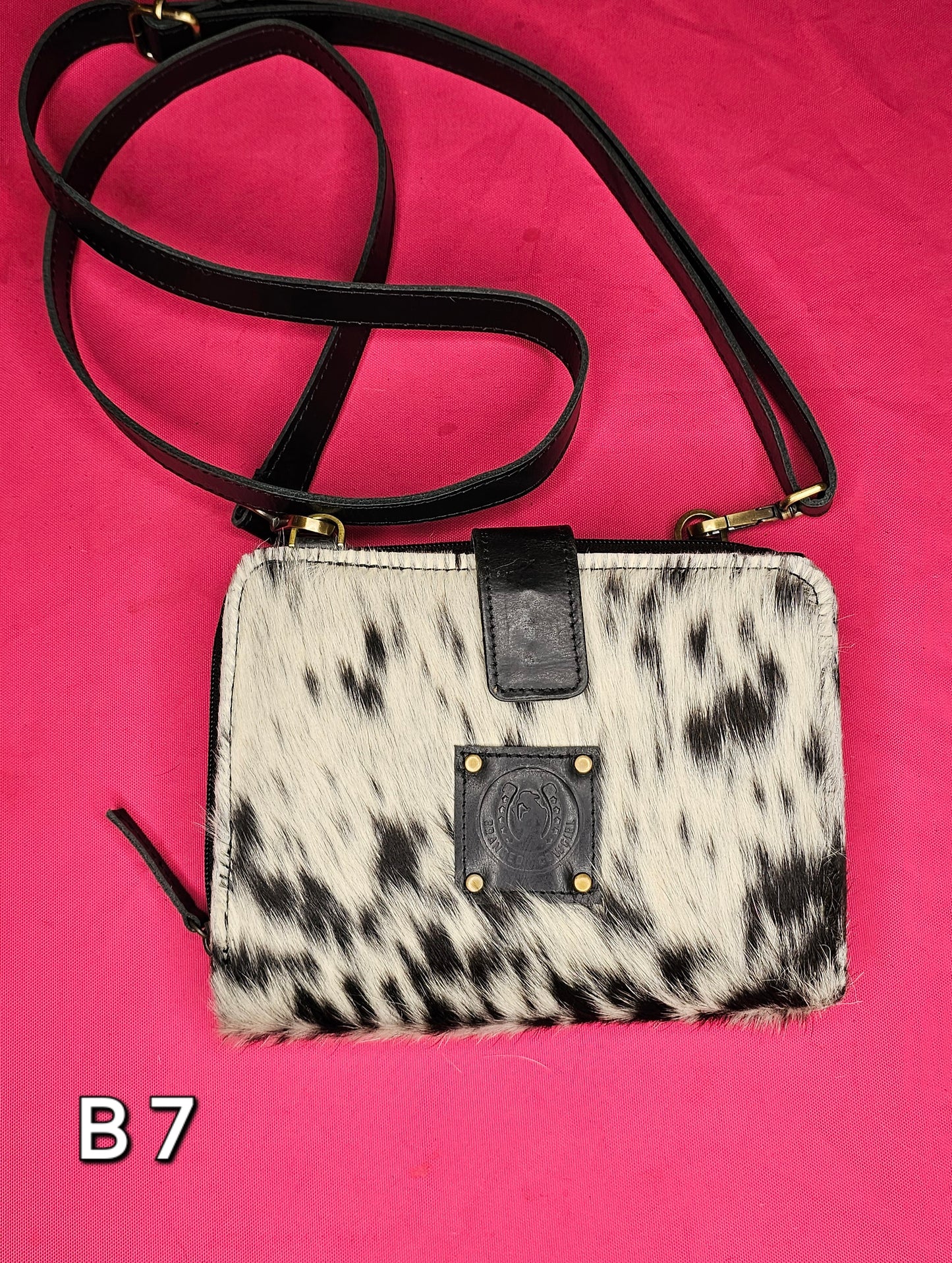 Branded Cowgirl Wallet - Black