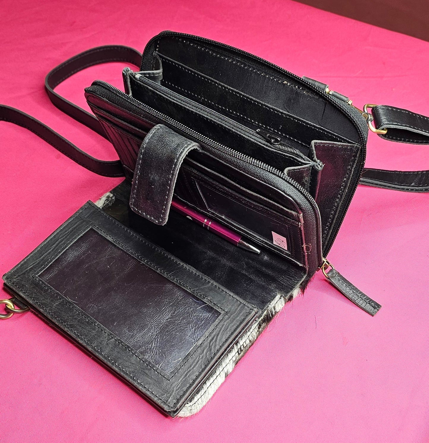 Branded Cowgirl Wallet - Black
