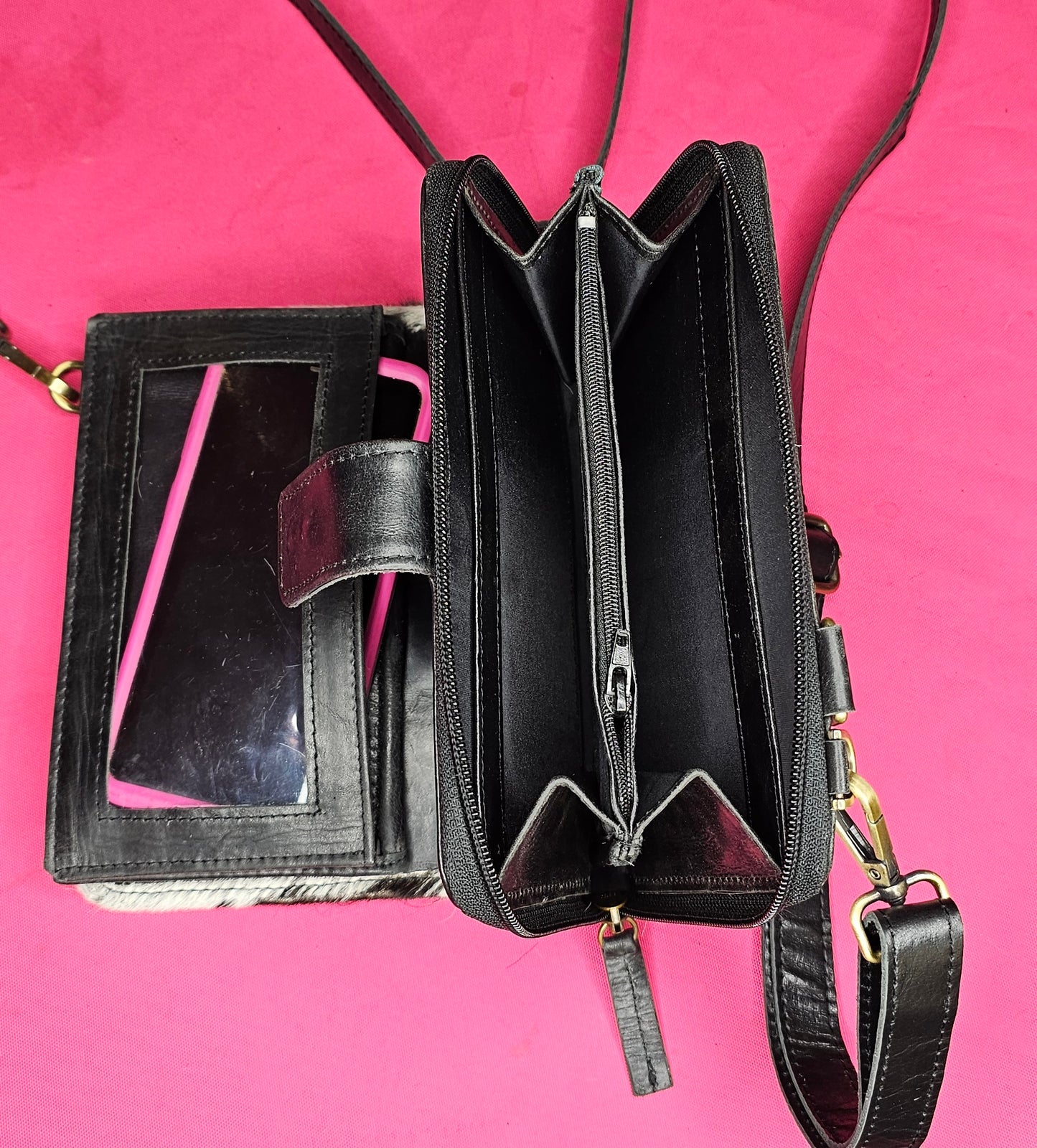 Branded Cowgirl Wallet - Black