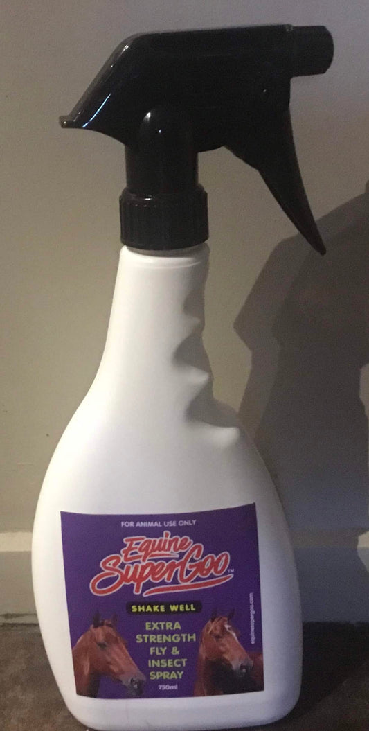 Equine SuperGoo extra strength fly and insect spray