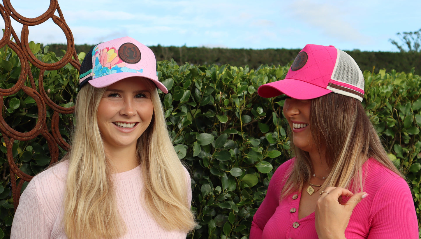 Branded Cowgirl Hot Pink Cap
