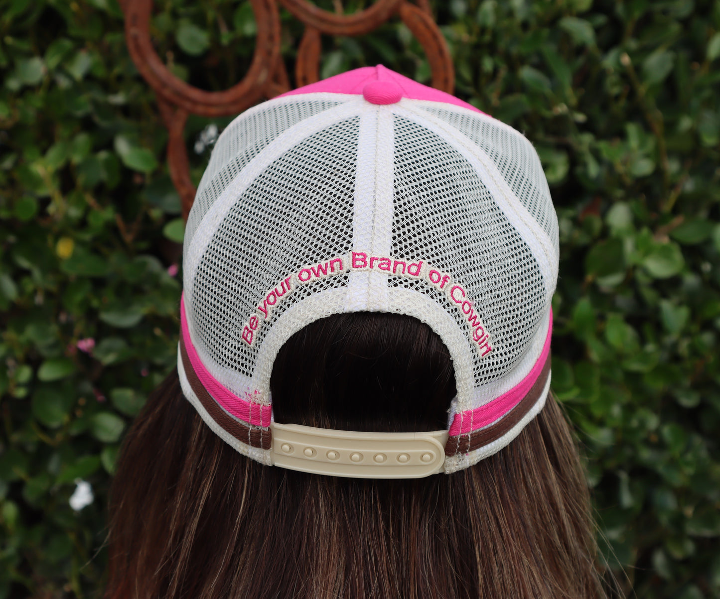 Branded Cowgirl Hot Pink Cap
