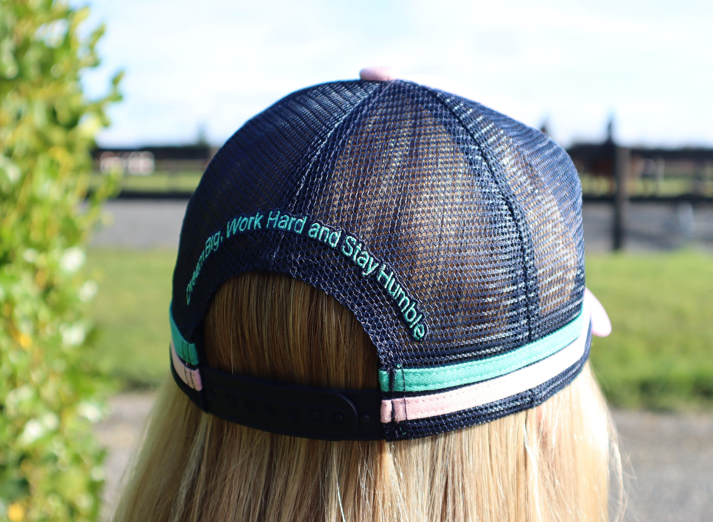 Branded Cowgirl Baby Pink Cap
