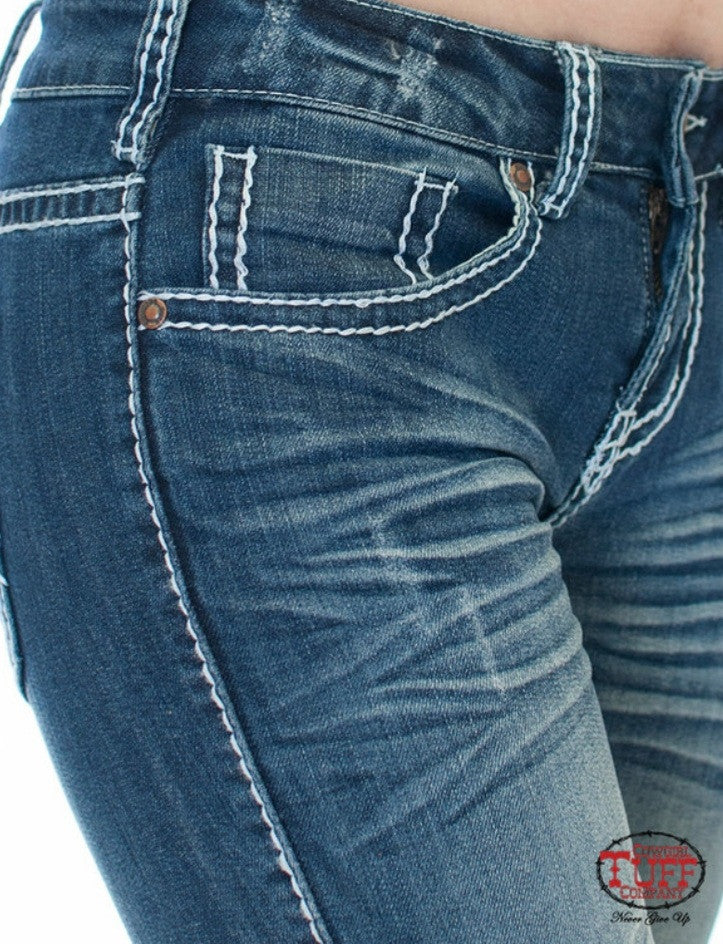 Cowgirl Tuff Edgy Jeans