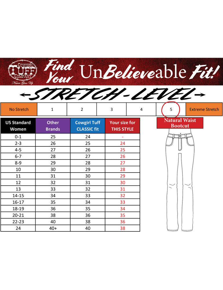 Cowgirl Tuff Tuff Winter Jeans