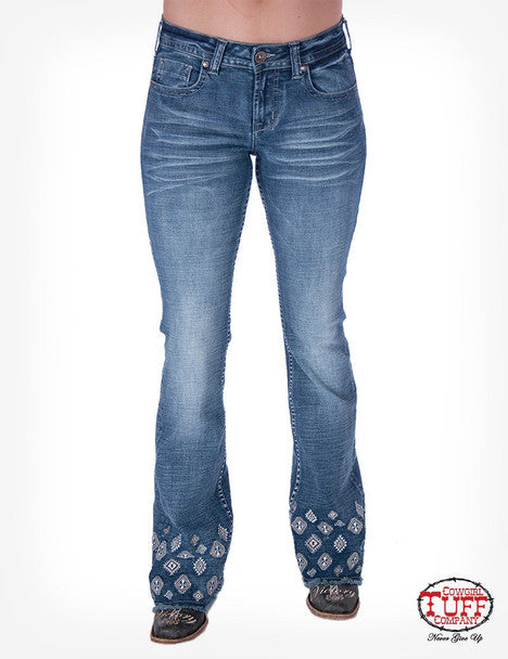 Cowgirl Tuff Extreme Aztec Jeans