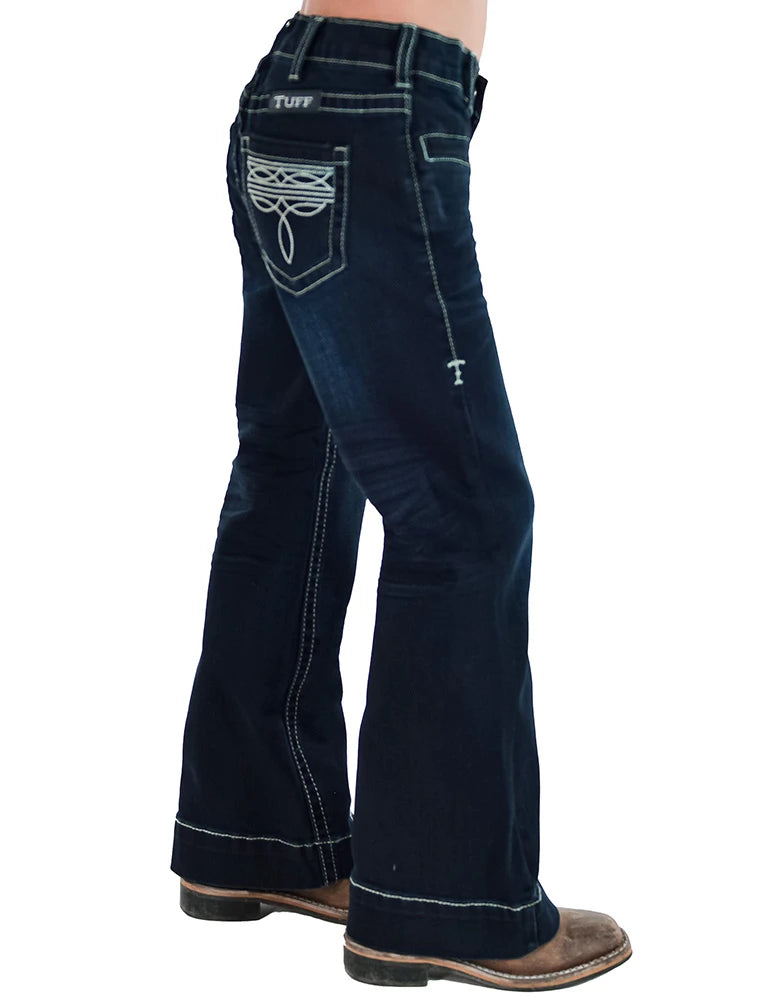 Cowgirl Tuff Girls Bootstitch Jeans