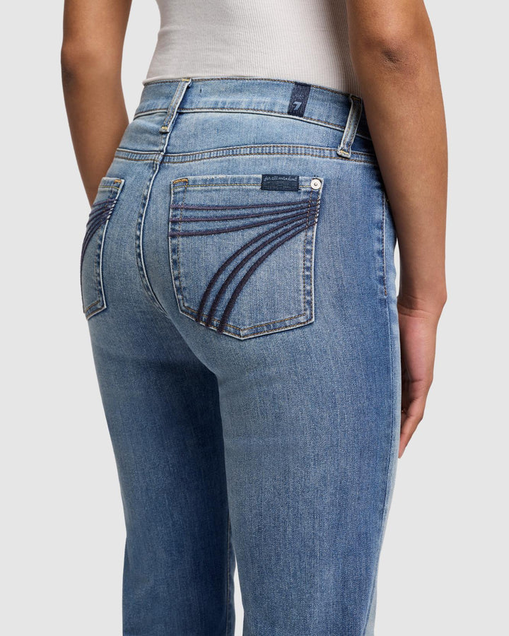 7 - For All Mankind Dojo Distress Authentic Light Jeans