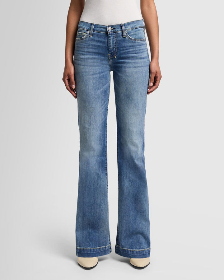 7 - For All Mankind Dojo Distress Authentic Light Jeans