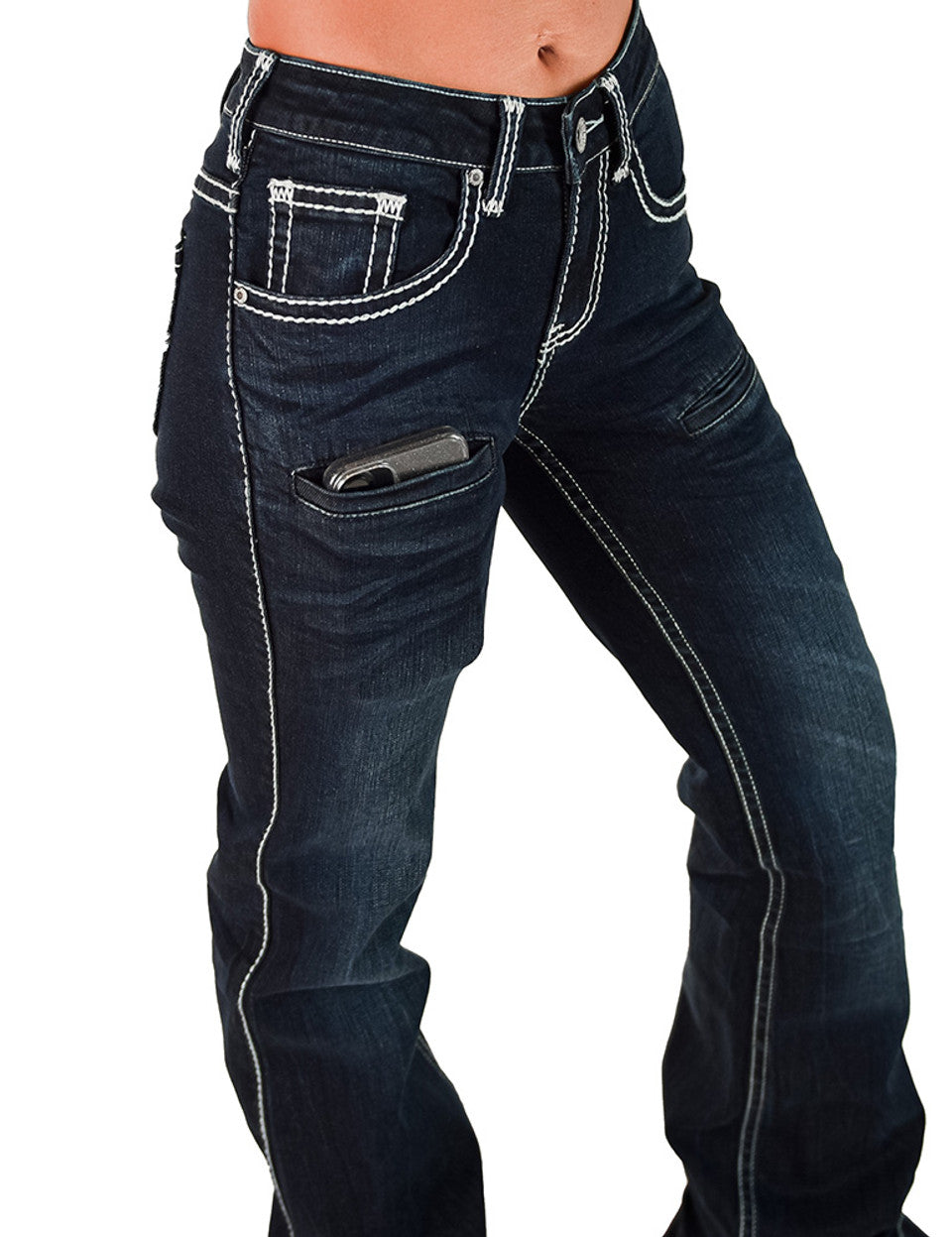 Cowgirl Tuff Gem Trouser Jeans