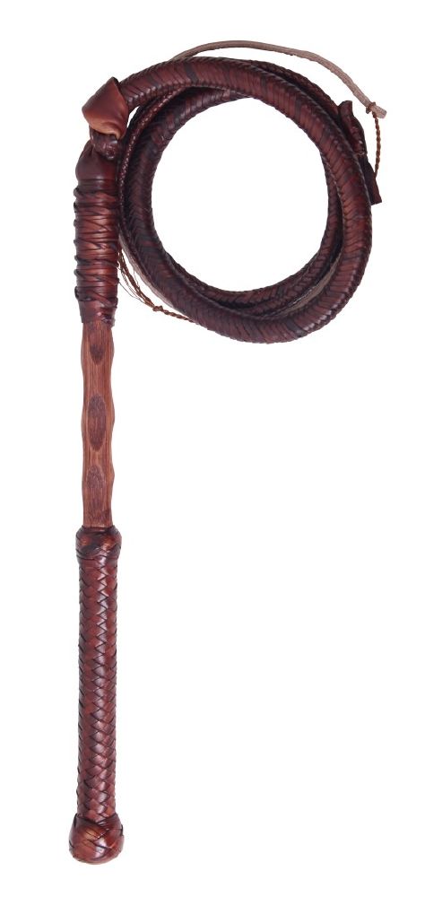 Double Hill Leather Stock Whip