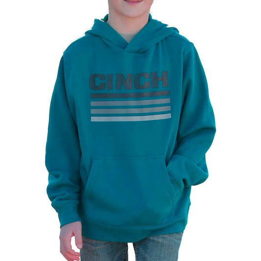 Cinch Mens Logo Hoodie