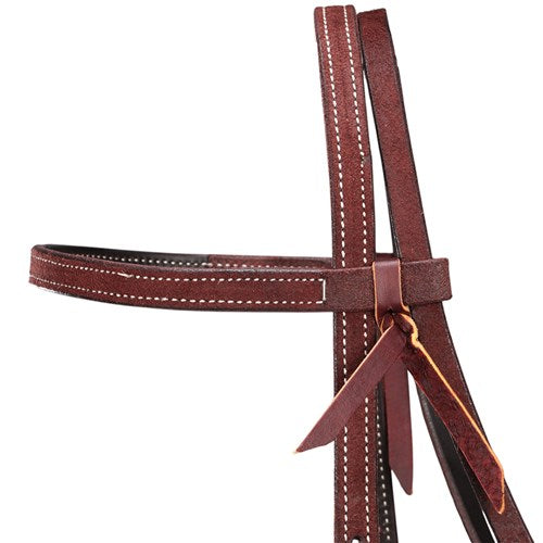 Professionals Choice Chocolate Roughout Bridle