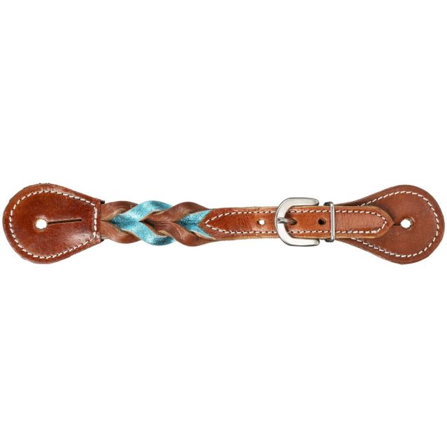 Tough 1 Plaited Spur Straps - 3 colours!