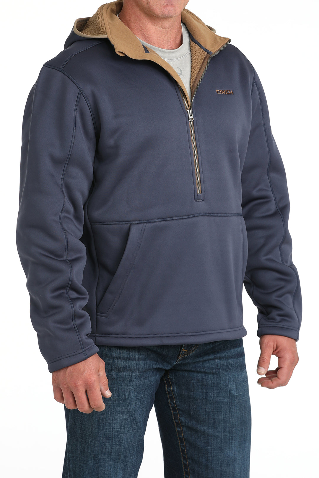 Cinch Mens Sherpa Lined Hoodie