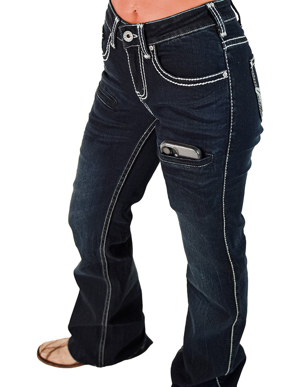 Cowgirl Tuff Gem Trouser Jeans