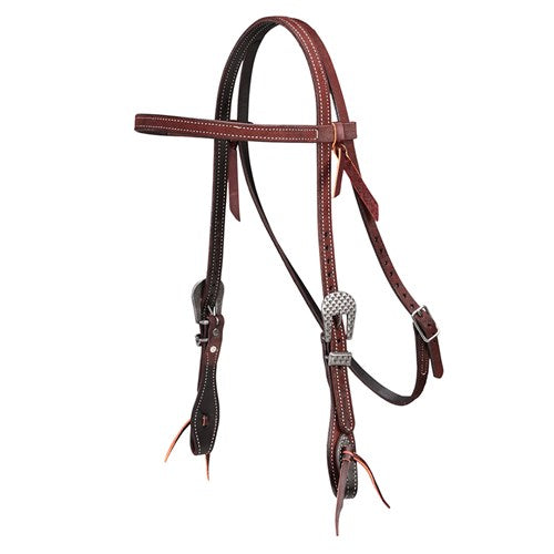 Professionals Choice Chocolate Roughout Bridle