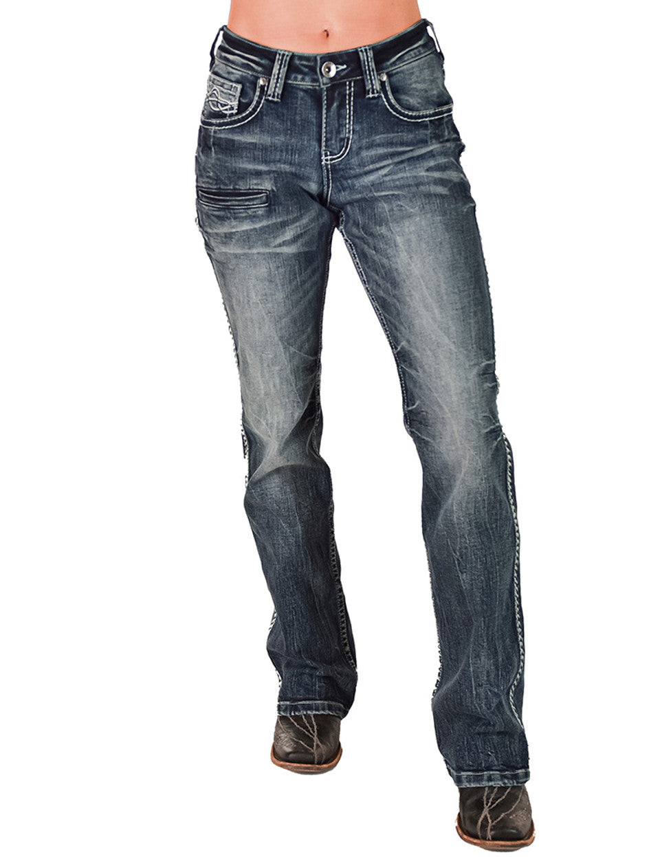 Cowgirl Tuff Fame Bootcut Jeans