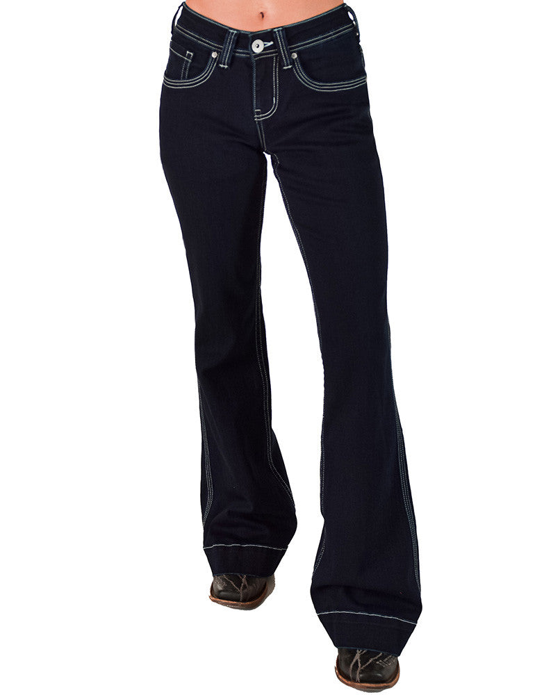 Cowgirl Tuff Swirl Bootstitch Trouser