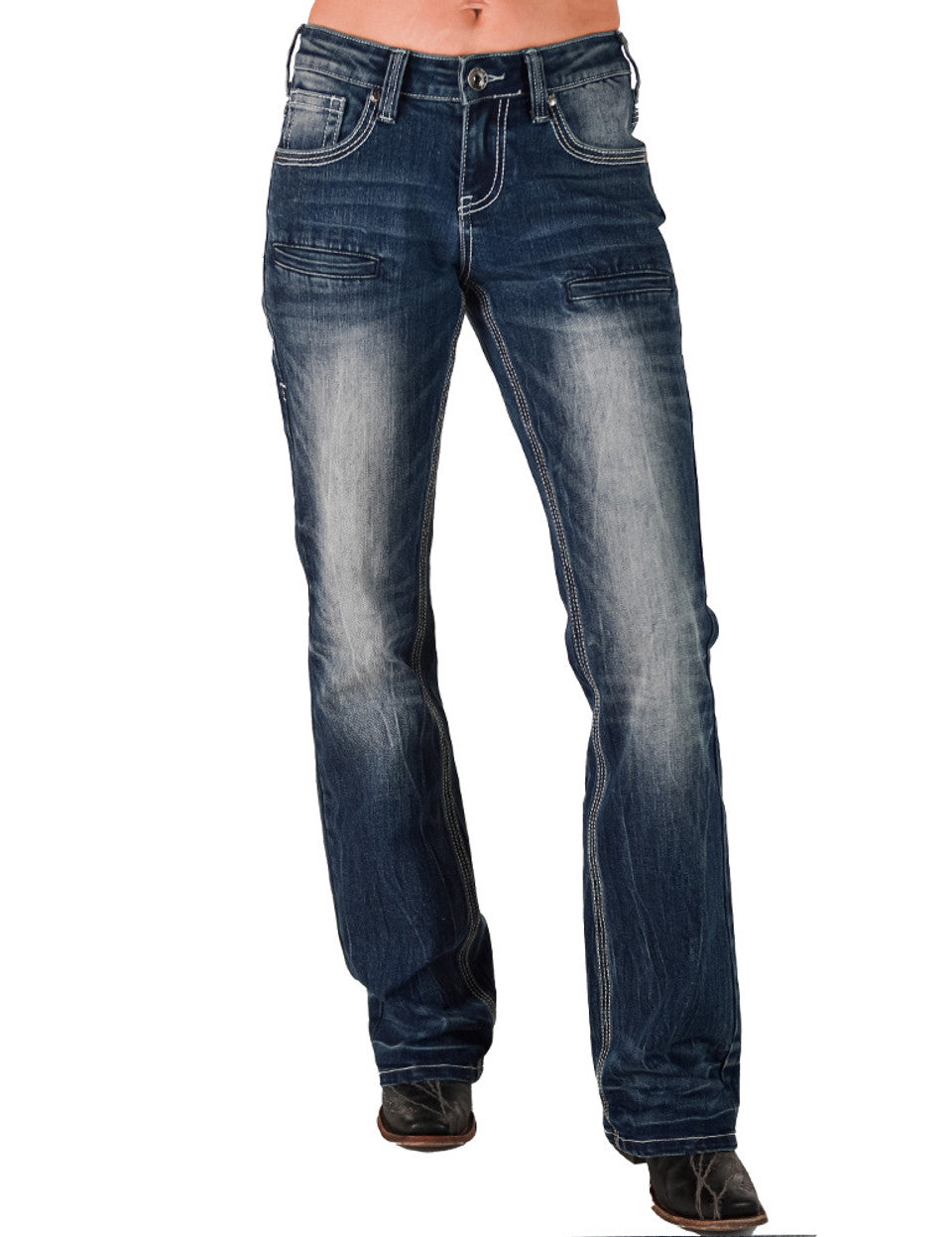 Cowgirl Tuff Buck Off Bootcut Jeans