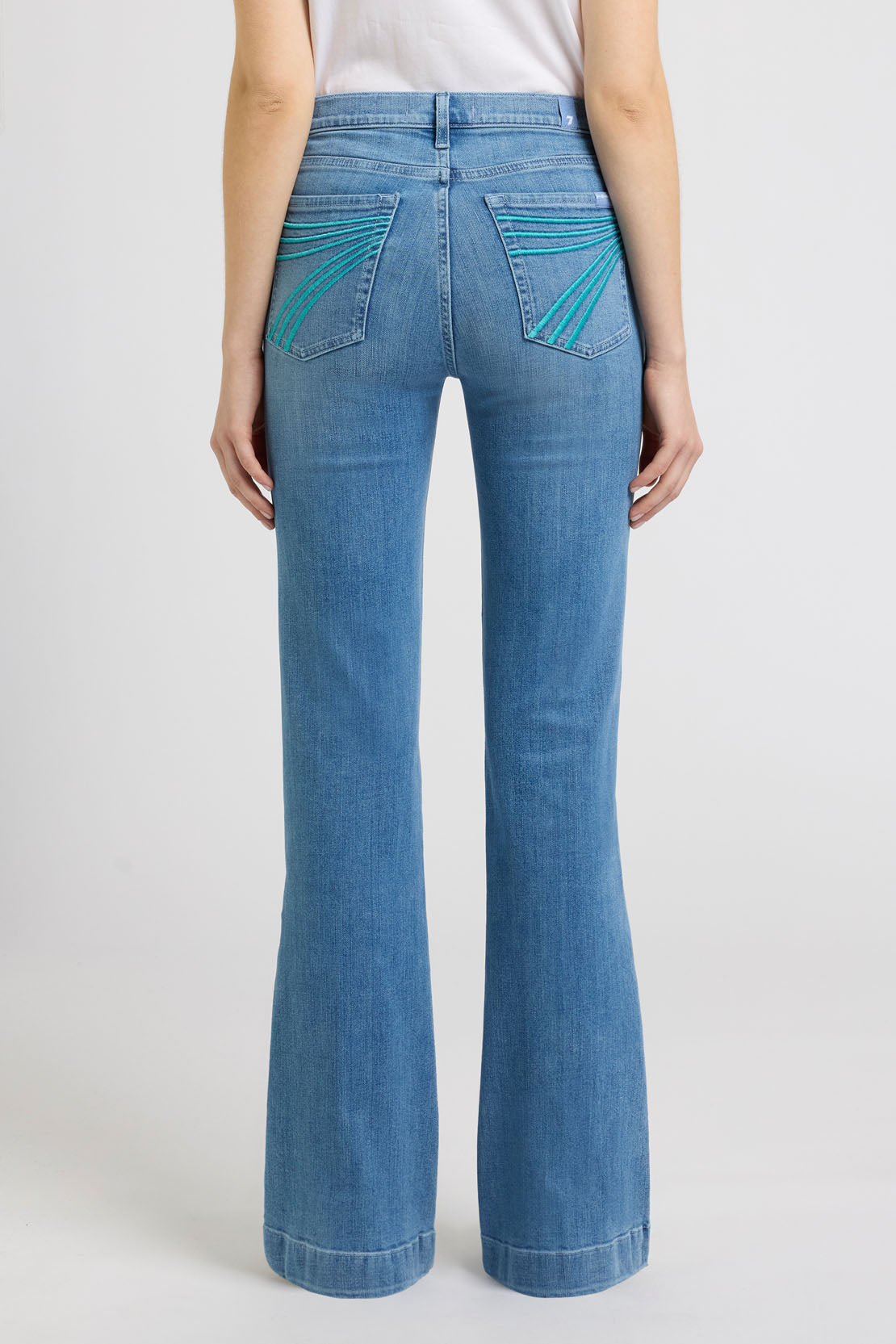 7 For All Mankind Dojo Ice Flow Jeans