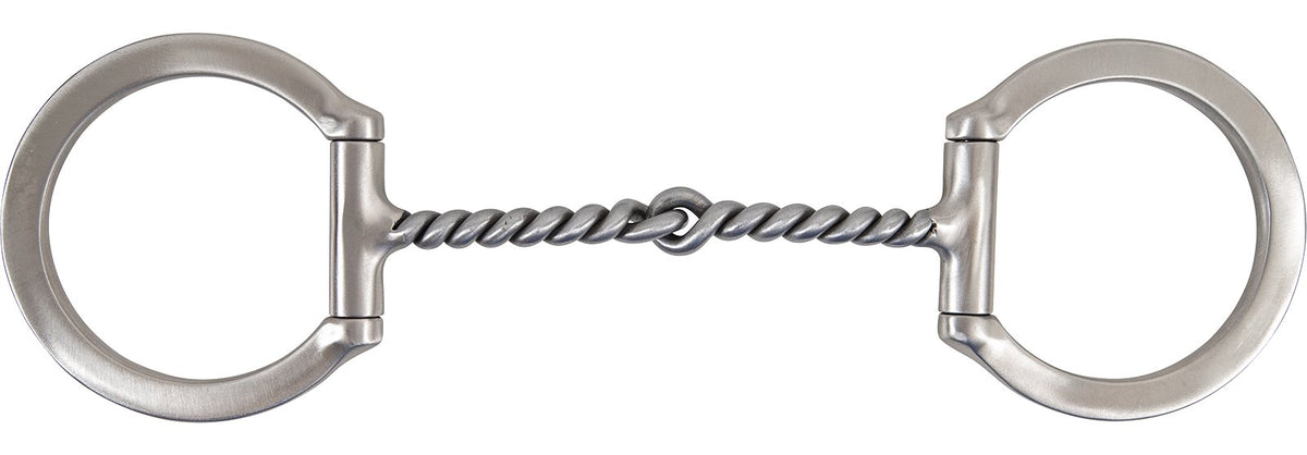 Twisted Wire D Ring Snaffle