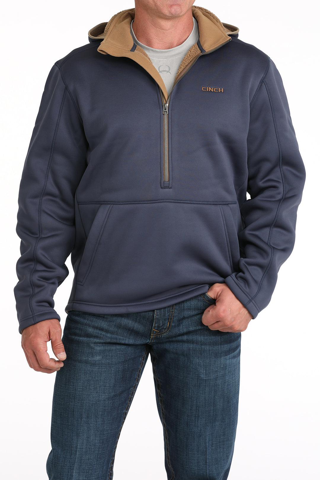 Cinch Mens Sherpa Lined Hoodie