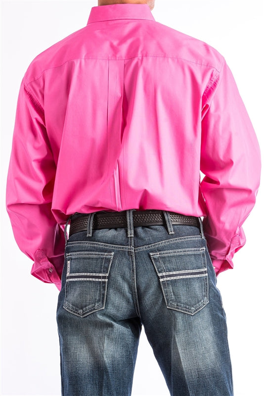 Cinch Mens Pink Shirt