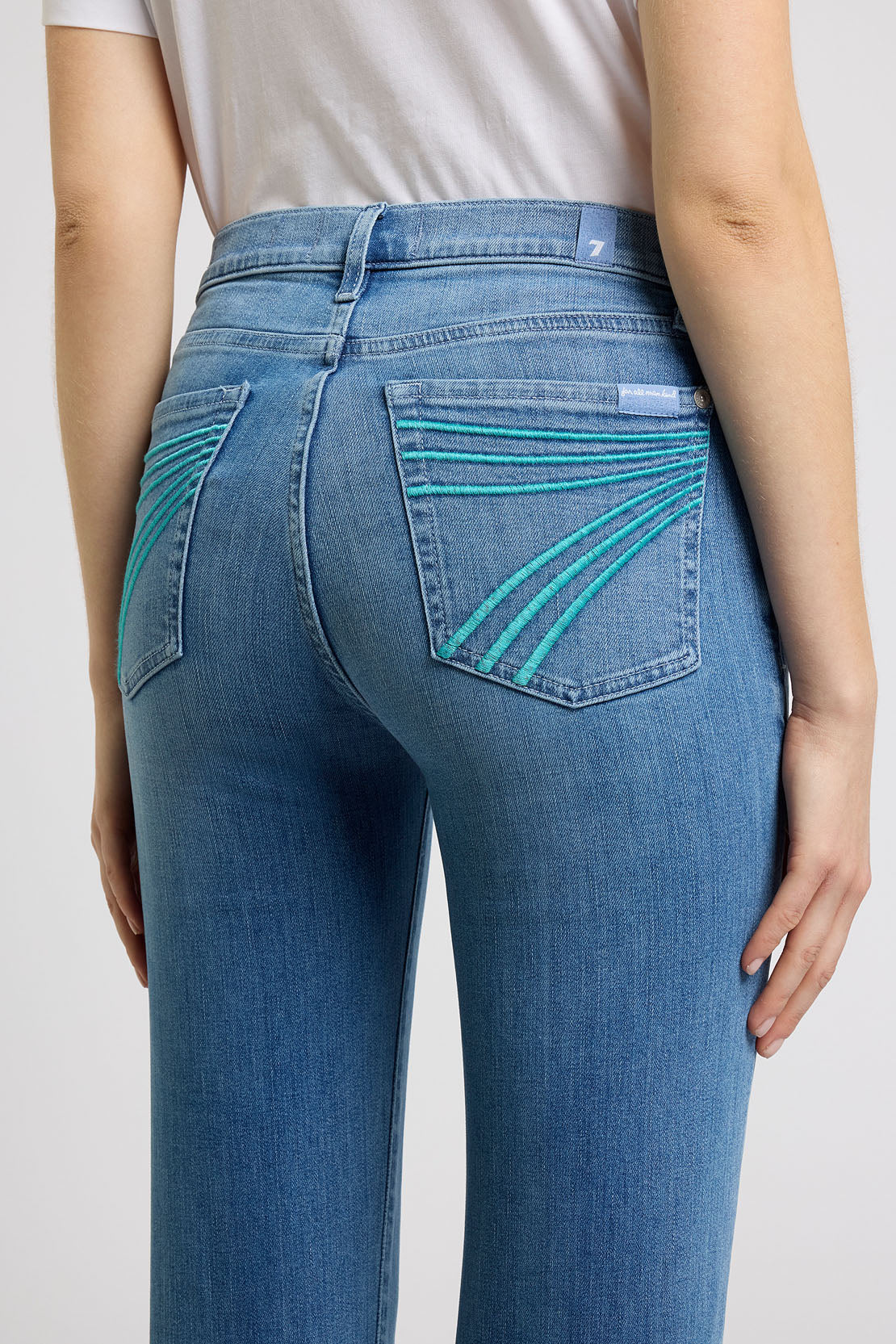 7 For All Mankind Dojo Ice Flow Jeans
