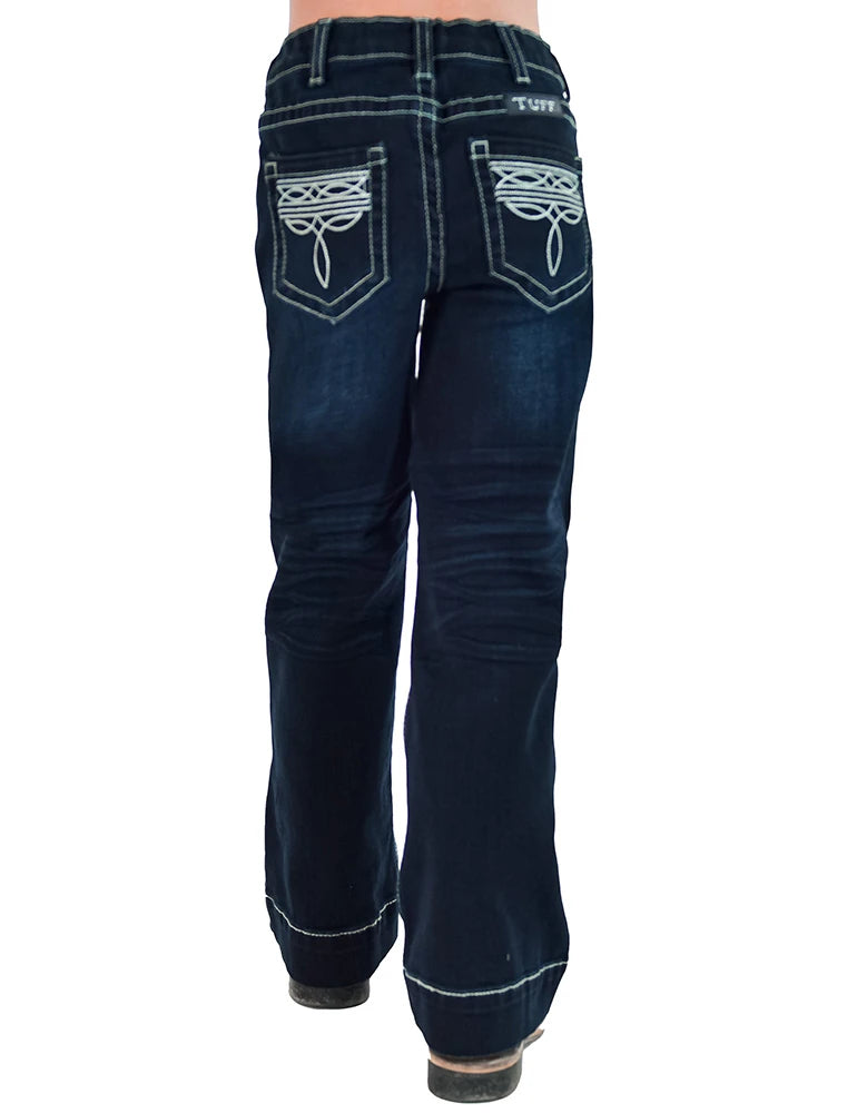 Cowgirl Tuff Girls Bootstitch Jeans