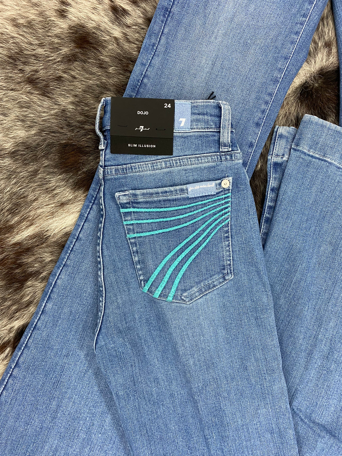 7 For All Mankind Dojo Ice Flow Jeans