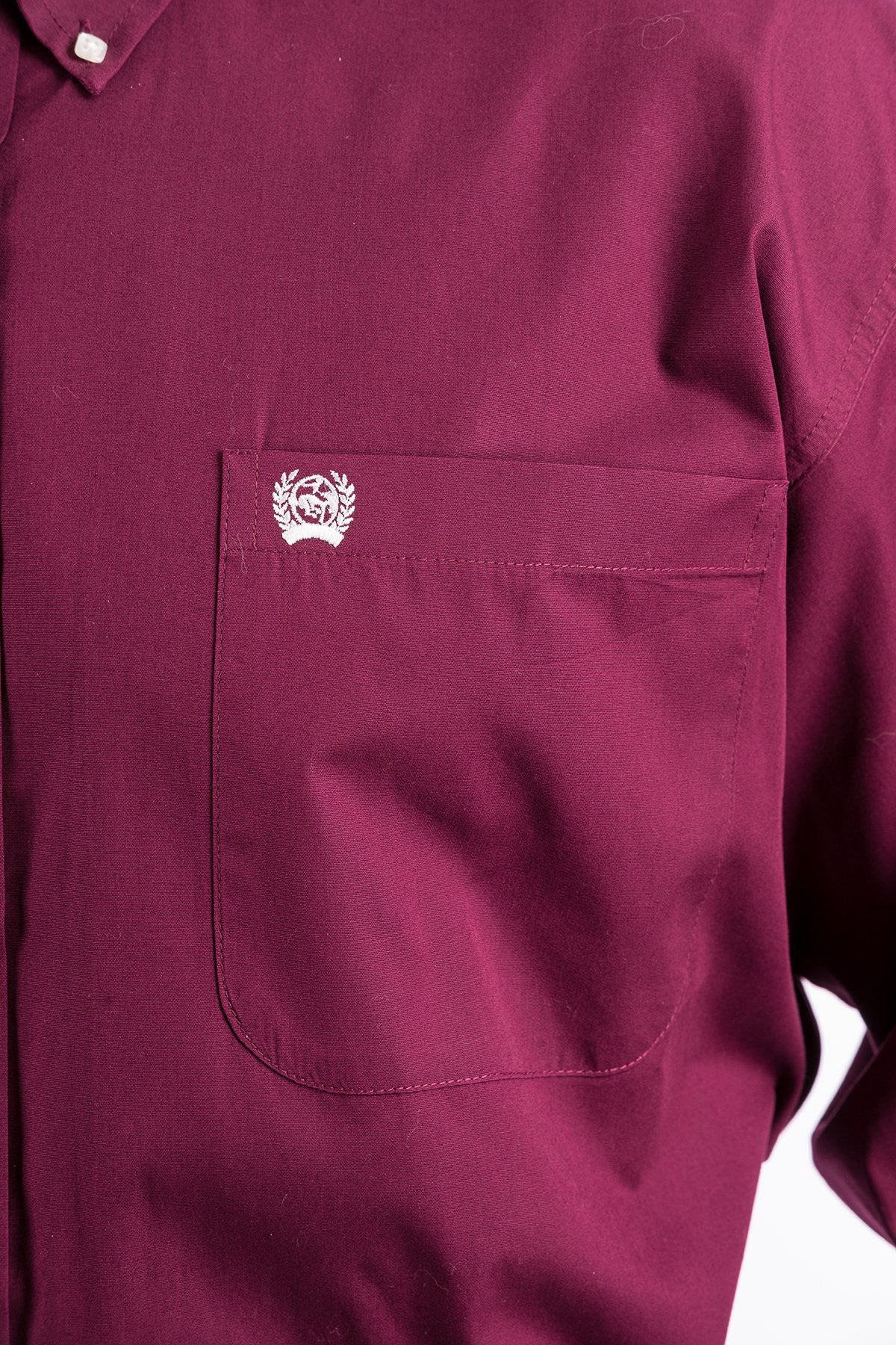 Cinch Men's Burgundy Shirt